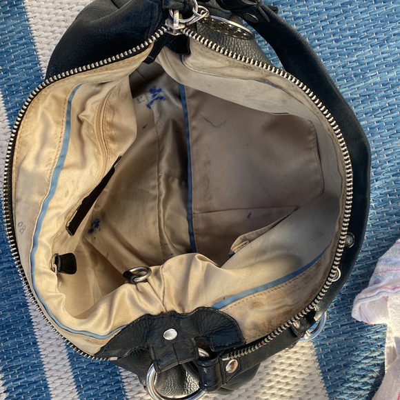 Coach Black Leather Hobo, Vintage - Picture 11 of 12